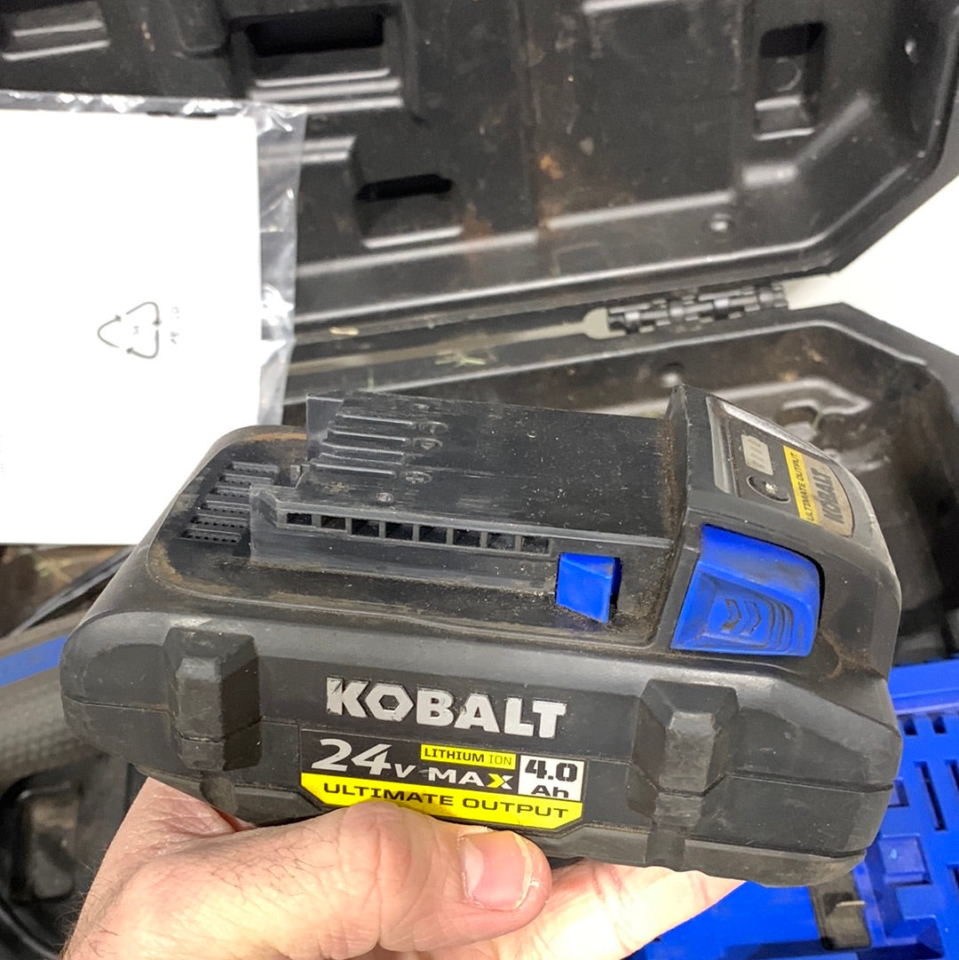 Used Kobalt XTR 24-volt Variable Speed Brushless 1/2-in Drive Cordless Impact Wrench (Battery Included)