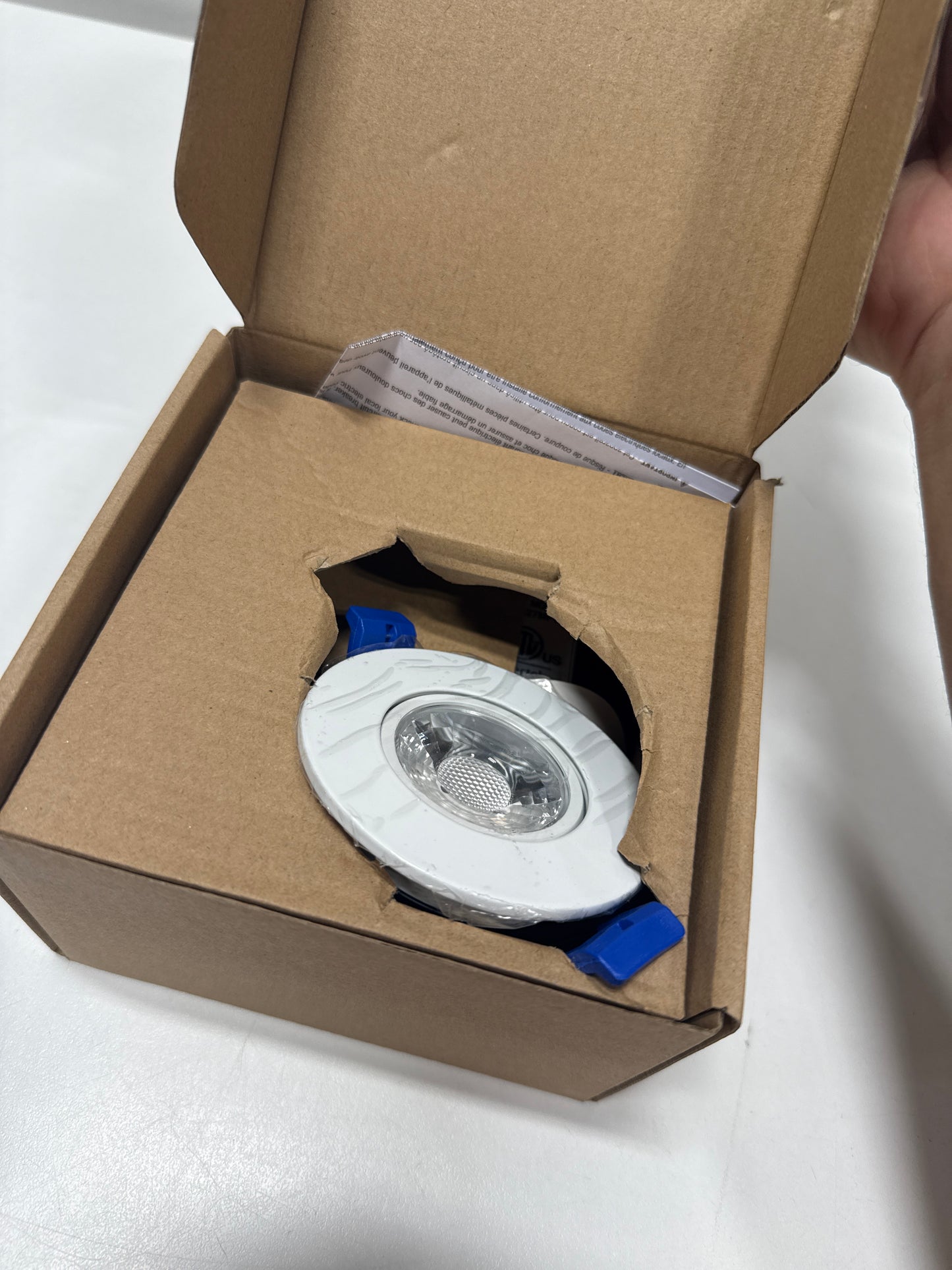 Nora NM2-2RG4027MPW 2" Mini Recessed Gimbal, 400 Lumens - No Housing Required (Matte Powder White, 2700K)
