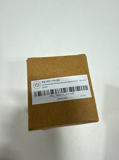 4 x  Signature Hardware La Rocca 1-1/4 Inch Diameter Mushroom Cabinet Knob