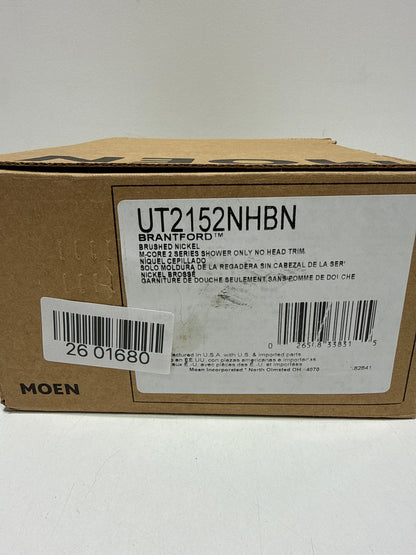 Scratch Moen UT2152NHBN Brantford M-CORE 2-Series 1-Handle Shower Trim Kit, Valve Required, Brushed Nickel