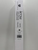 American Lighting ATOM-120V-30 Undercabinets 30" Long 3 Outlet Low Profile Power Strip Black