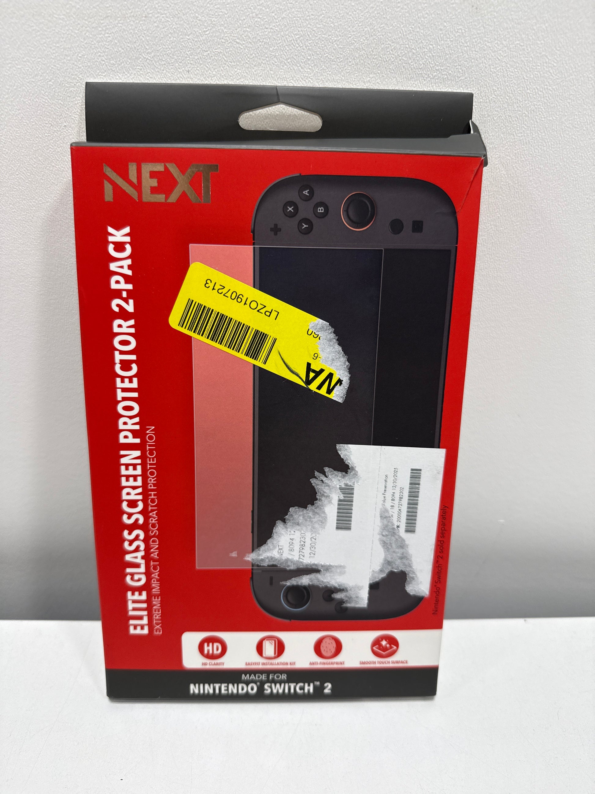 NEXT - Elite Glass Screen Protector 2-Pack for Nintendo Switch 2 - Clear - *Headphones & Tech Accessories