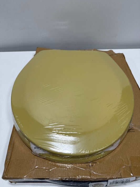 Comfort Seats C3B4R253 Deluxe Molded Wood Round Closed Front with Cover