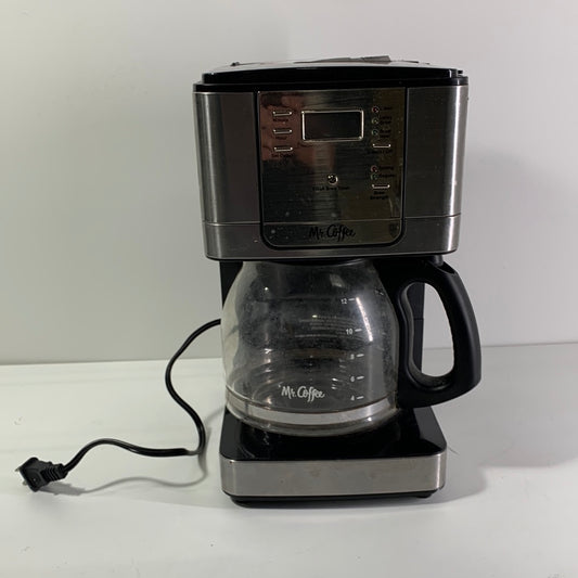 Used Mr. Coffee - 12-Cup Coffee Maker with Strong Brew Selector - Stainless Steel