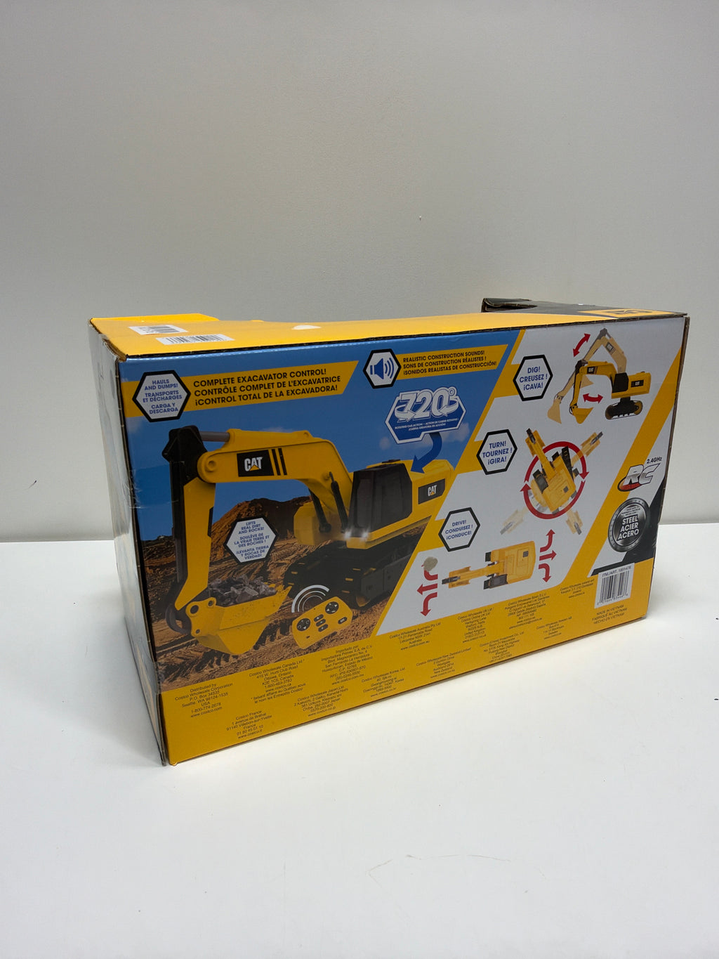CAT Massive Mover RC Steel Excavator