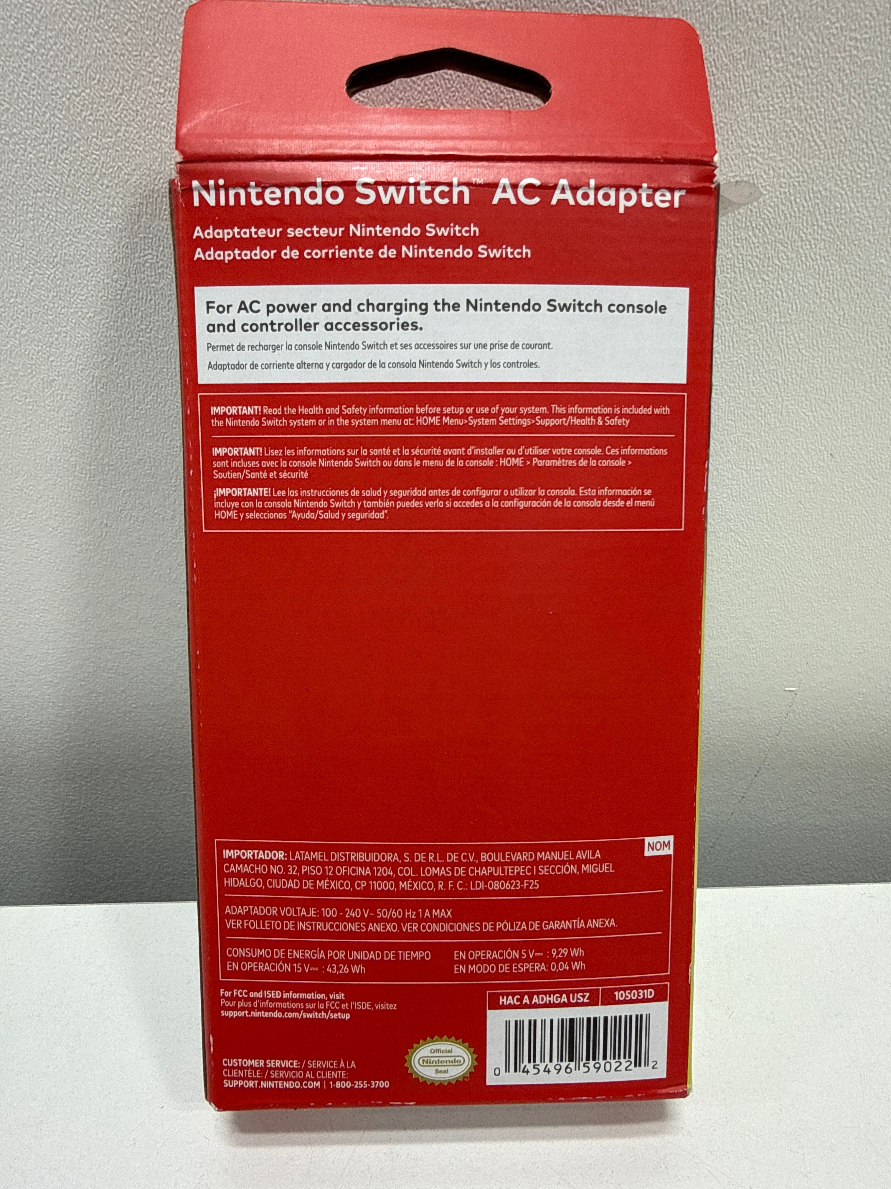 Nintendo Switch AC AdapterNintendo Switch AC Adapter - *Headphones & Tech Accessories