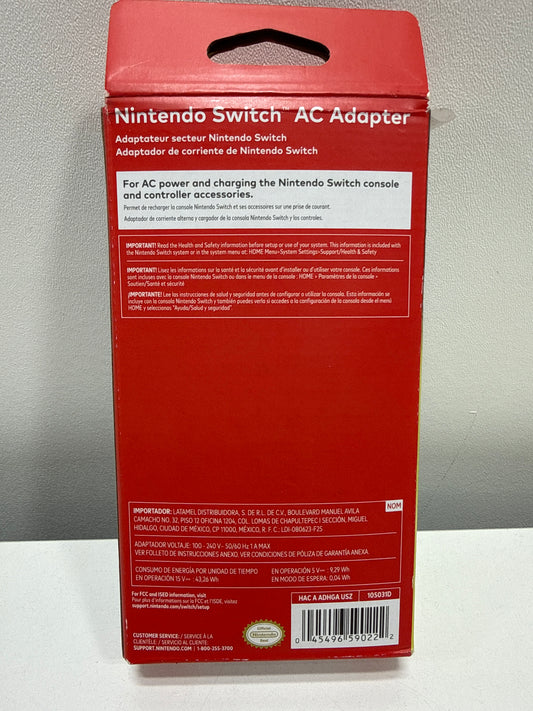 Nintendo Switch AC AdapterNintendo Switch AC Adapter - *Headphones & Tech Accessories
