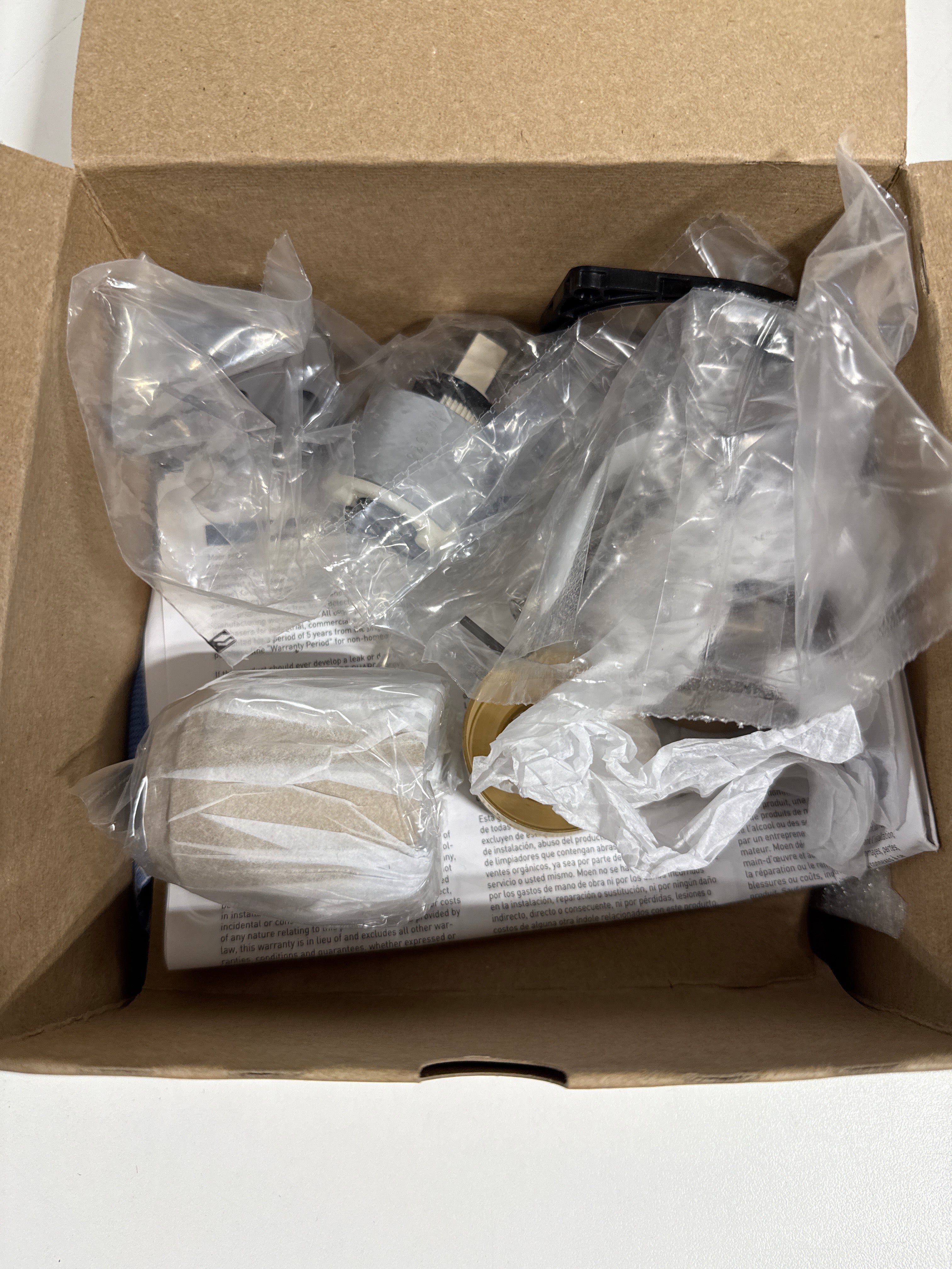 Moen UT2261 Cia Pressure Balanced Valve Trim Only with Single Lever Handle - Less Rough in Brushed Gold - *Plumbing