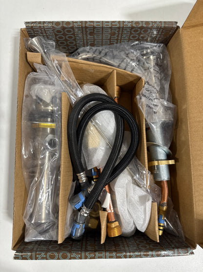 Brizo 65305LF-LHP-ECO Baliza 1.2 GPM Widespread Bathroom Faucet with Pop-up Drain Assembly