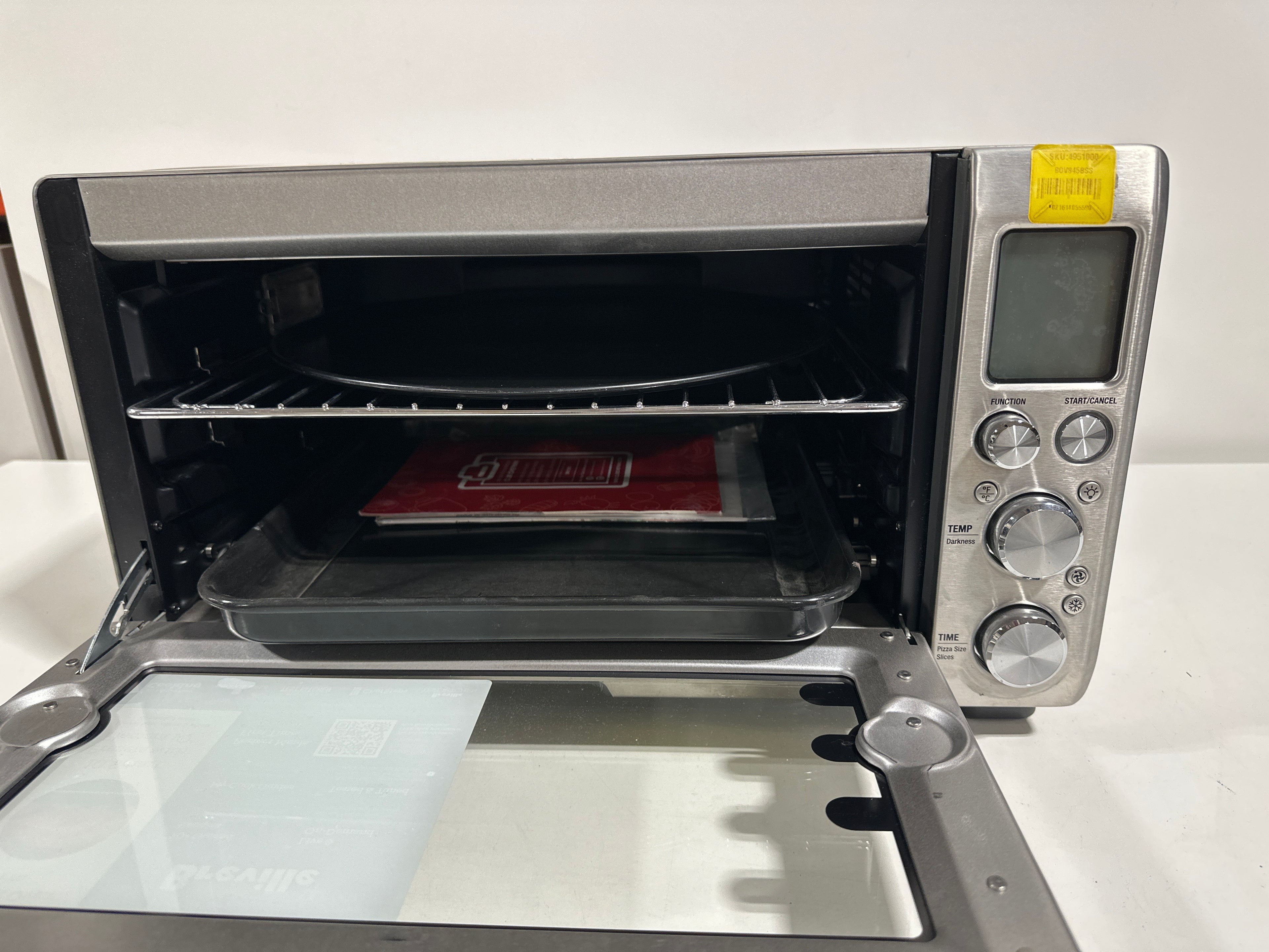 Breville Smart Oven Pro Convection Toaster Oven - 0.8 Cu. Ft./22.7L - Die Cast Stainless - *Kitchen Appliances