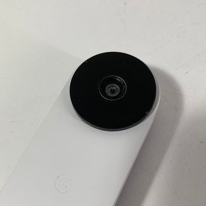 Used Google - Nest Doorbell Wired (2nd Generation) - Snow