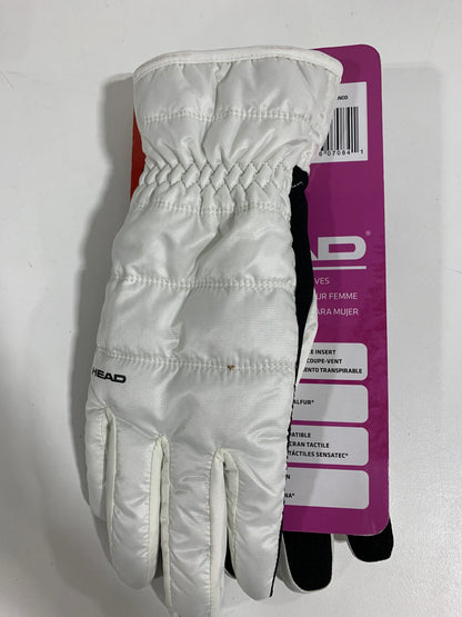 Head Womens Waterproof Hybrid Gloves White