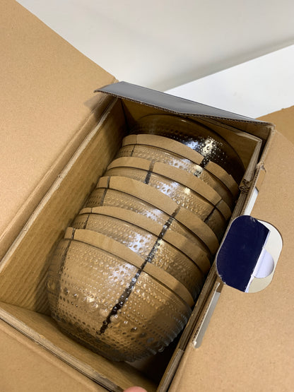 Clear Glass Bowls Fortessa Jupiter Set of 6 - Cereal, Soup, Salad