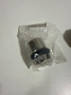 Emtek 225714 US14PVD Cylinder Floor Bumper - *Tools Hardware & Misc