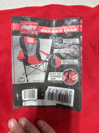 Nebraska Cornhuskers High Back Folding Camping Chair - *Outdoor Living & Garden