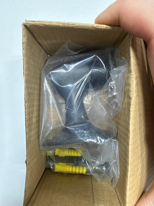 Deltana DSF3225 Solid Brass Heavy Duty Floor Mount Door Stop Door Bumper Black