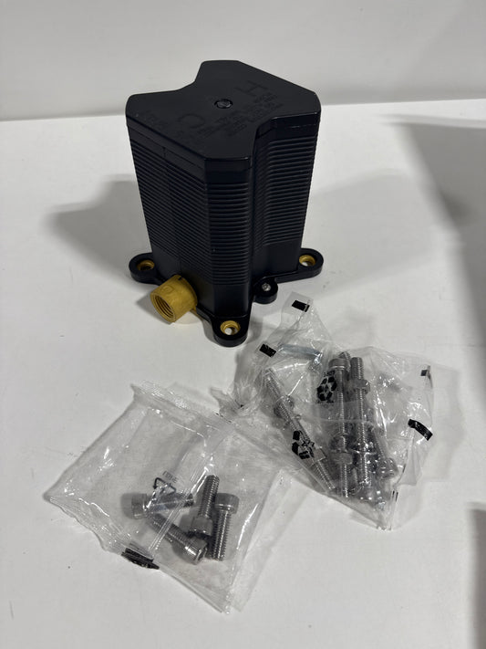 JACUZZI  5-1/4 in X 5-1/8 in. Freestanding Tub Filler Rough-in Manifold Kit with Integral Stops