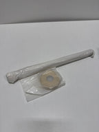 Grohe 28 492 Rainshower 12" Ceiling Shower Arm with Flange and 1/2" Threaded Connection for Grohe Shower Heads Brushed Cool Sunris