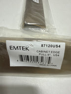 2 x Emtek 87120 Modern Edge 6 Center to Center Finger Cabinet Pull from the Contemporary - *Tools Hardware & Misc