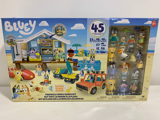 Bluey Friends and Family Beach Set