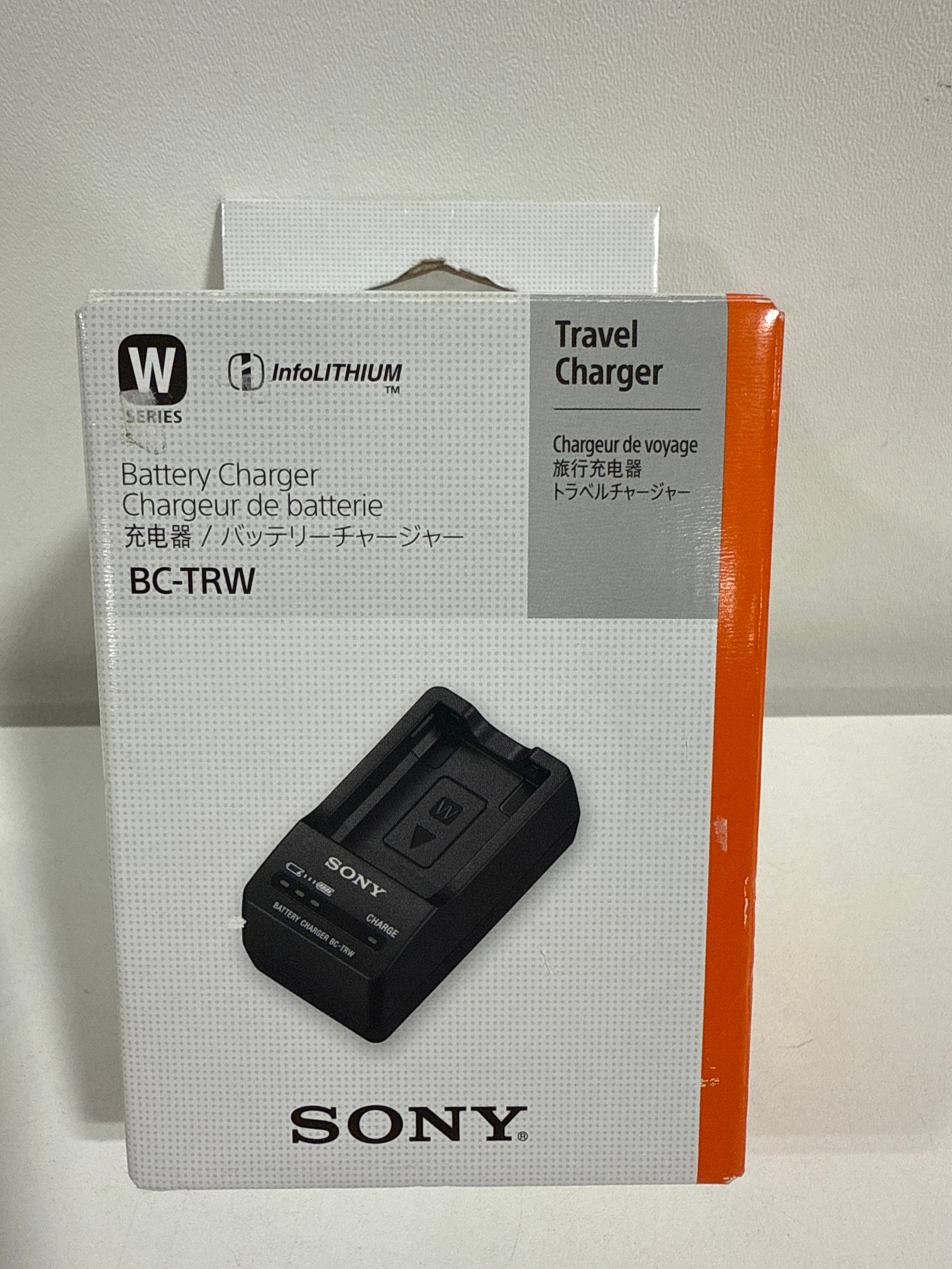 Sony - W Series Battery Charger - Black - *Cameras Camcorders & Drones