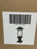 Elegant Lighting OD320P17 Cambria 17" Tall Post Light Black Outdoor Lighting Post