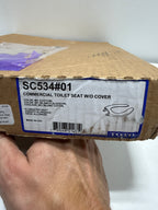 TOTO SC534 Commercial Elongated Open-Front Toilet Seat Cotton Toilets and Bidets Toilet Seats