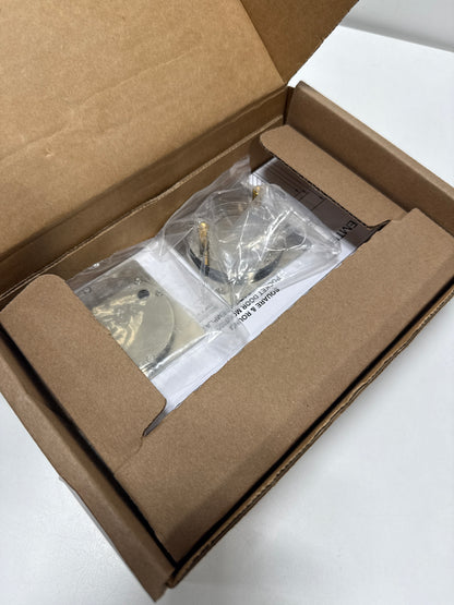 Emtek Square Passage Pocket Door Mortise Lock Model: 2184US14