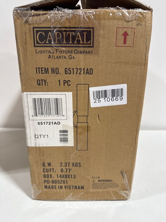 Capital Lighting Fixture Company Alyssa 20 Inch Wall Sconce Alyssa - 651721AD - Transitional