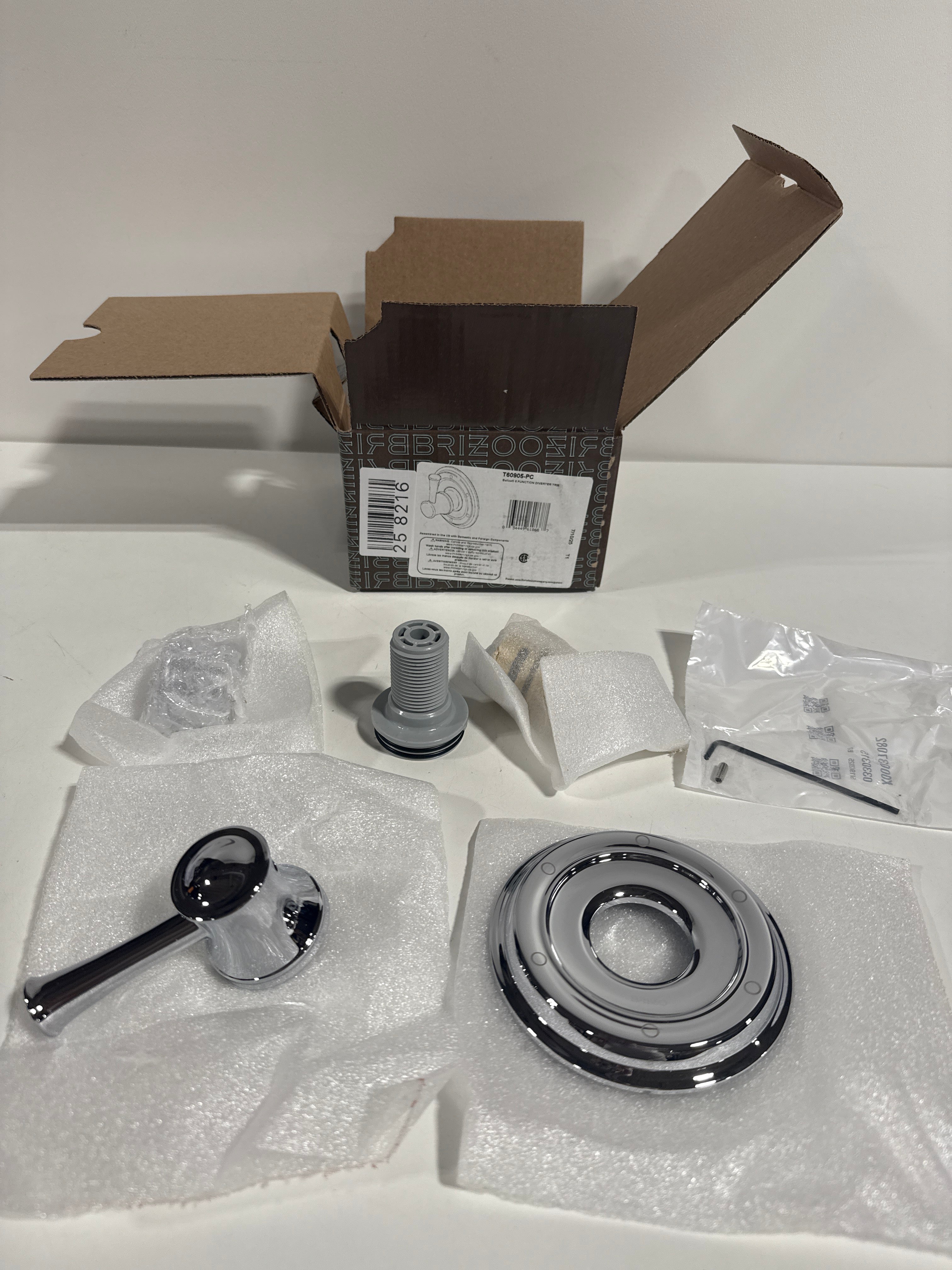Brizo T60905 Baliza Six Function Diverter Valve Trim Less Rough-in Valve - *Plumbing