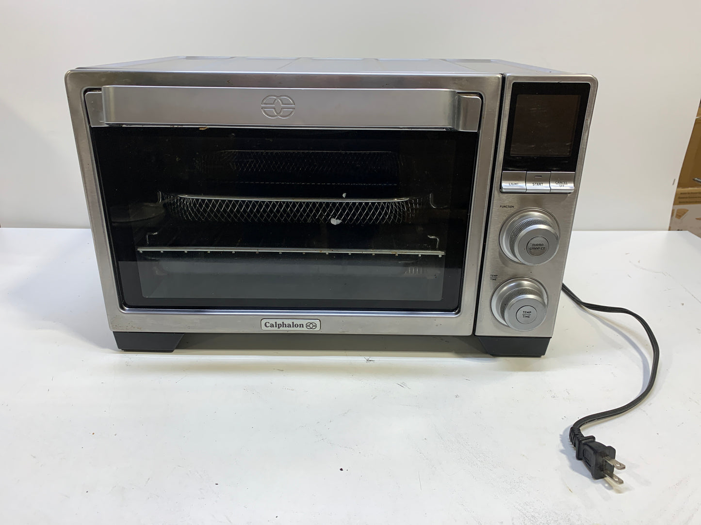 Used Calphalon Quartz Heat Countertop Toaster Oven, Stainless Steel, Extra-Large Capacit