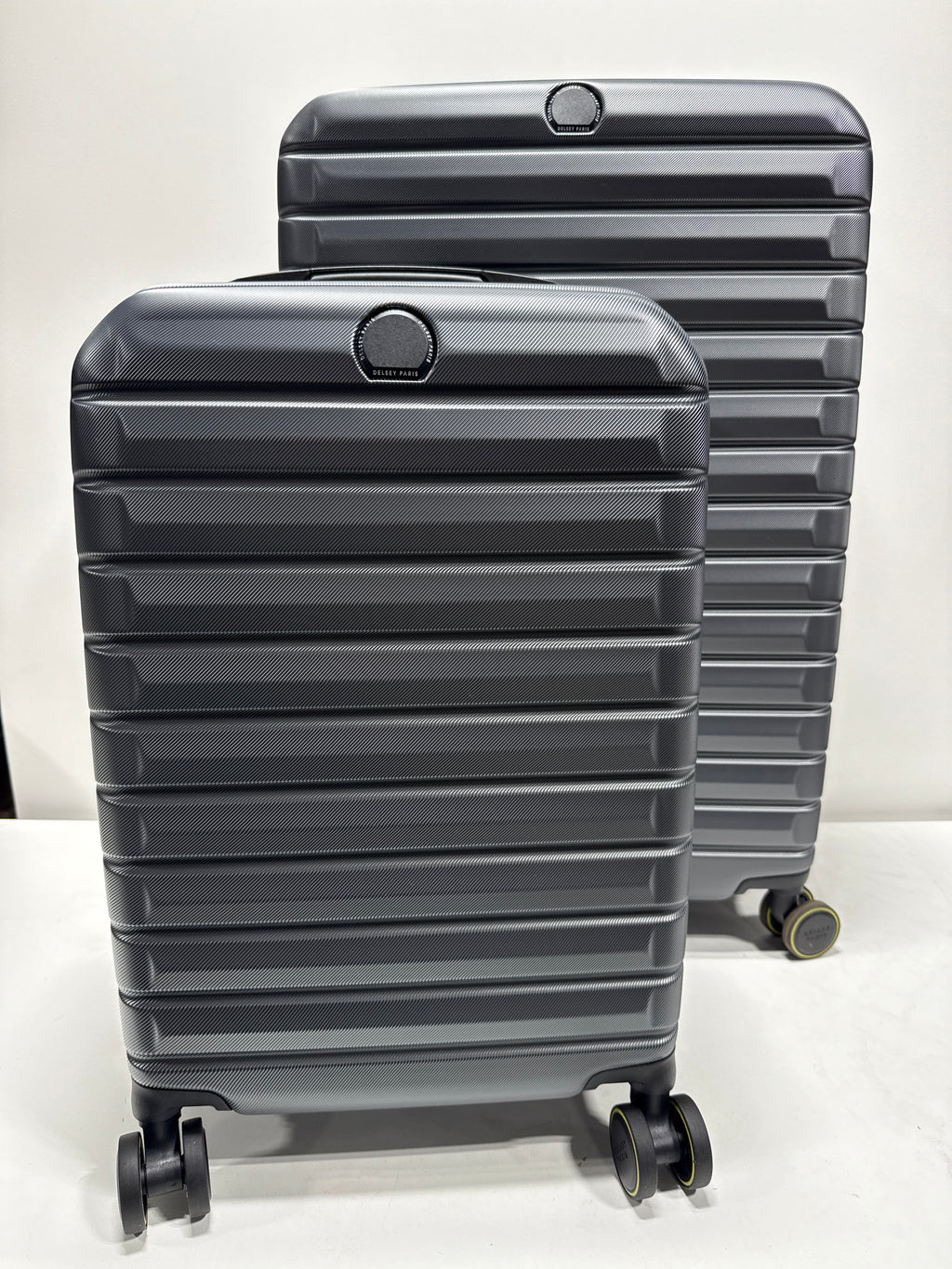 Delsey Paris 2-piece Hardside Luggage Set - Grey - *Luggage & Travel
