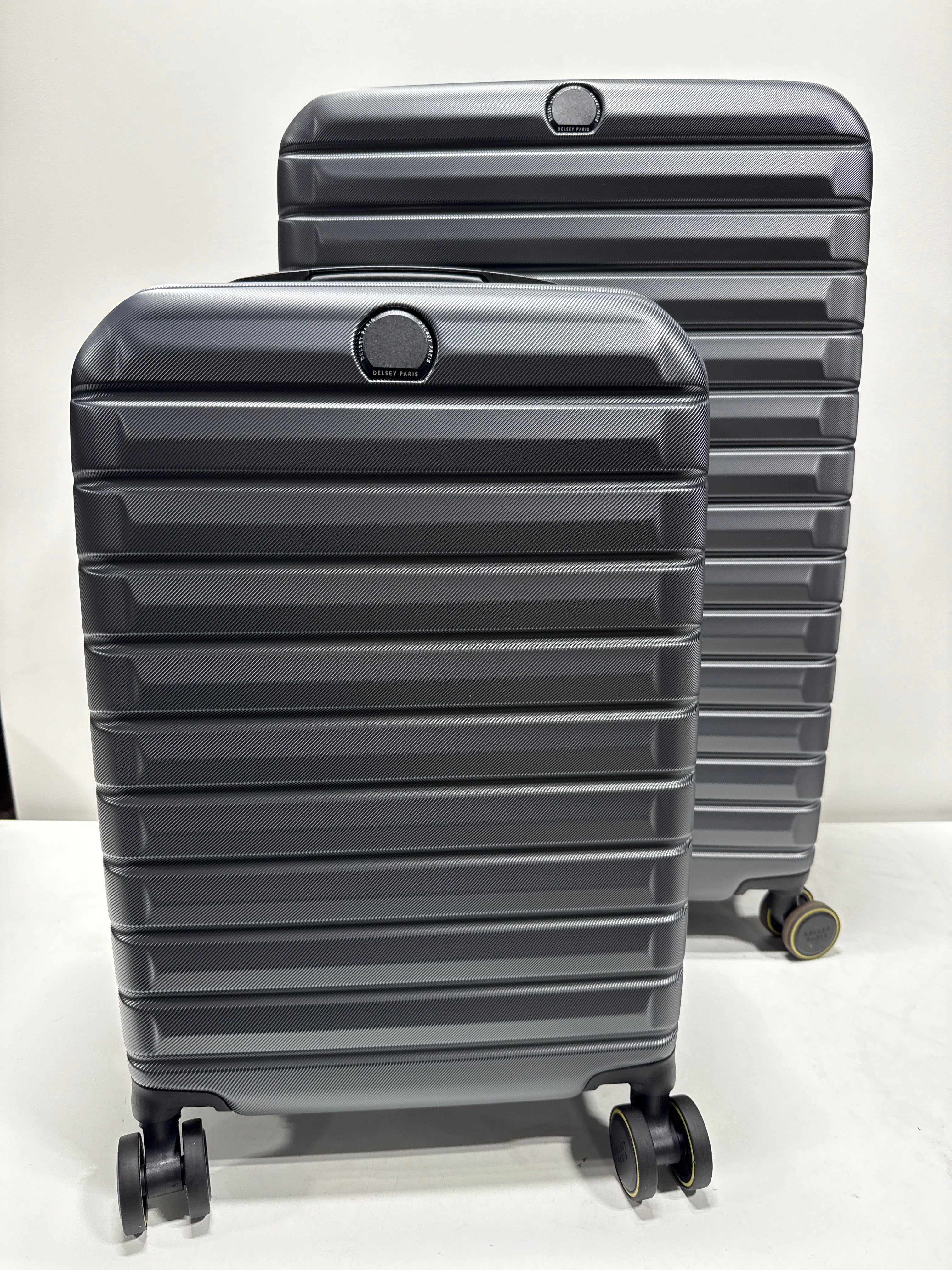Delsey Paris 2-piece Hardside Luggage Set - Grey - *Luggage & Travel