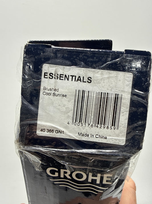 Grohe Essentials 24 in. Towel Bar in Brushed Cool Sunrise