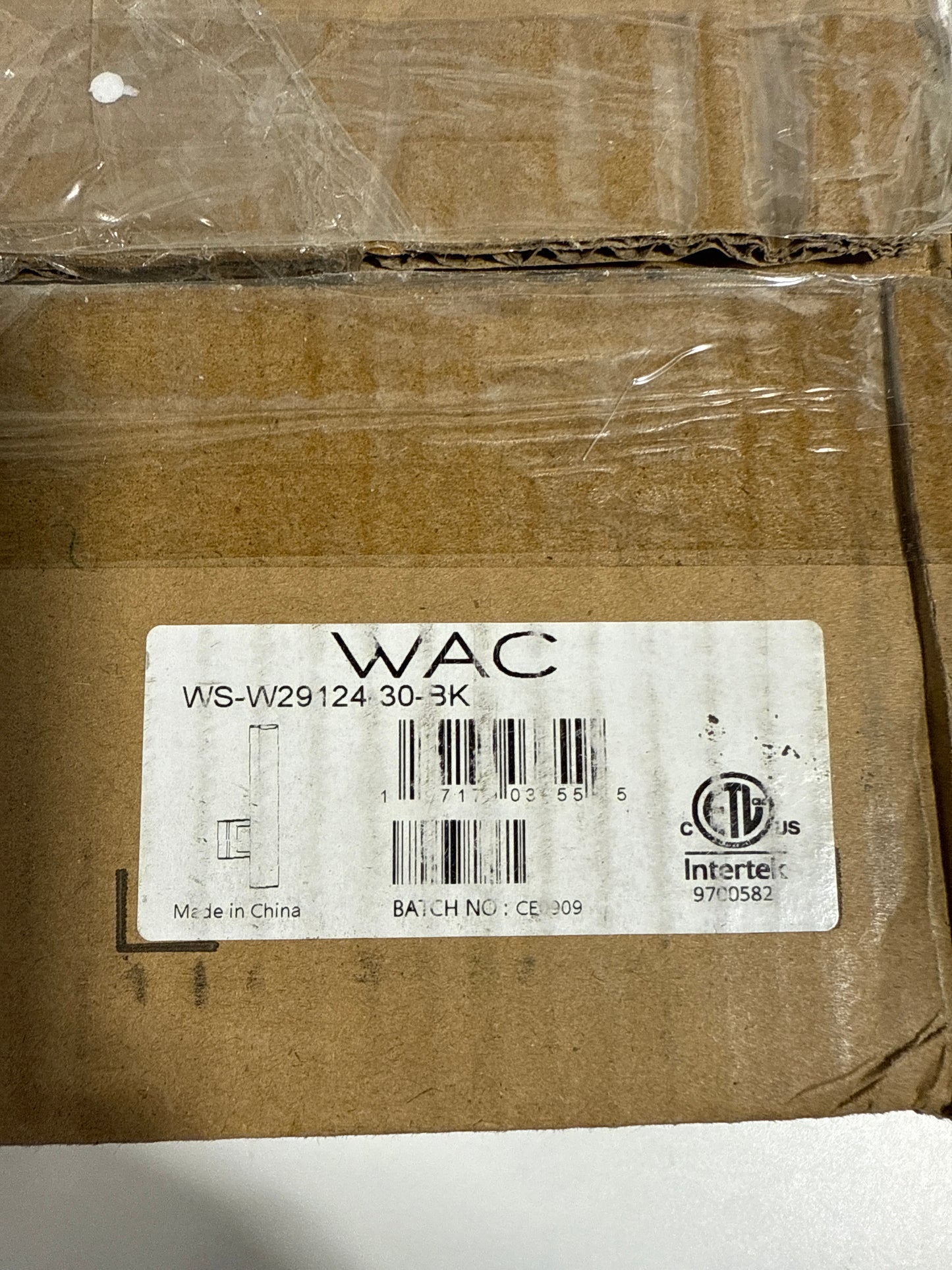 Dwe LED Stag Outdoor Wall Light Stag - WS-W29124-30-BK - Modern Contemporary