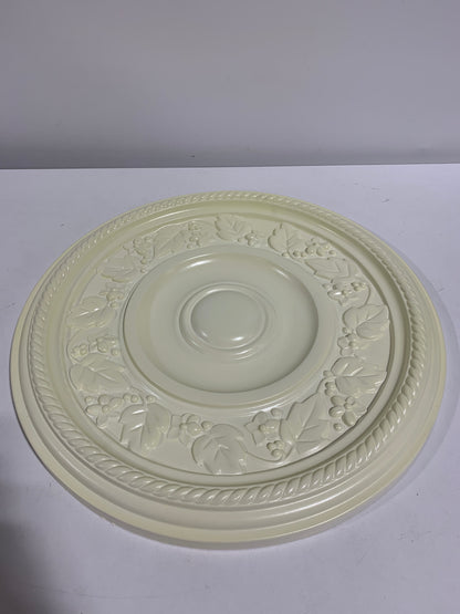 Ekena Millwork CM16TYCYFDecorative Ceiling Medallions Modeled After Original Historical Patterns & Designs, Clear Yellow