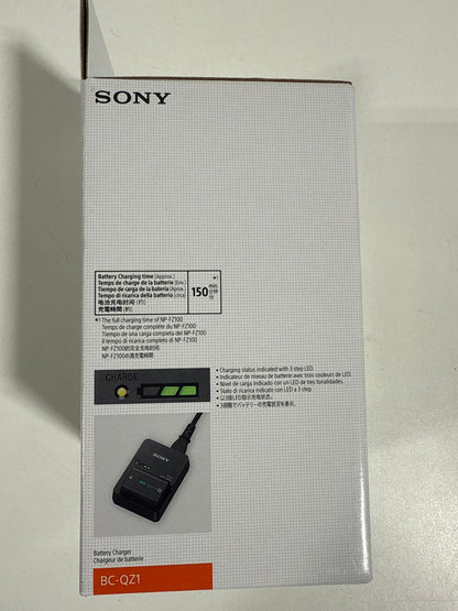 Sony - Battery Charger - Black BCQZ1