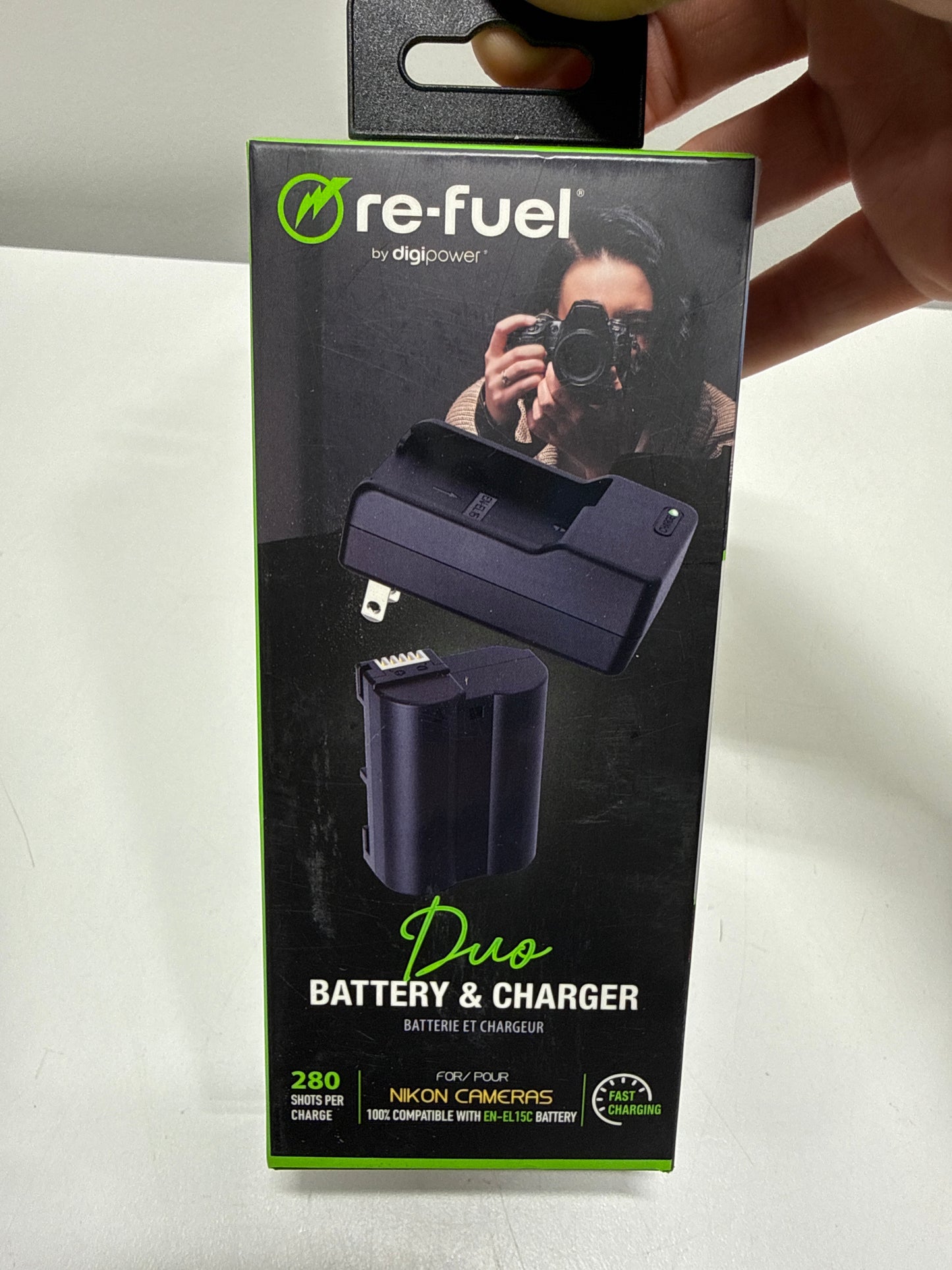 3 x Digipower - Digital Camera Battery & Charger Kit, Replacement for Nikon EN-EL15 (Copy)