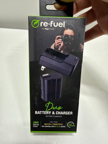 3 x Digipower - Digital Camera Battery & Charger Kit, Replacement for Nikon EN-EL15 (Copy)