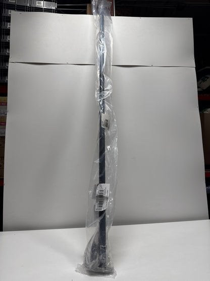 Moen Matte Black 60" Straight Fixed Shower Rod, SF2143BL