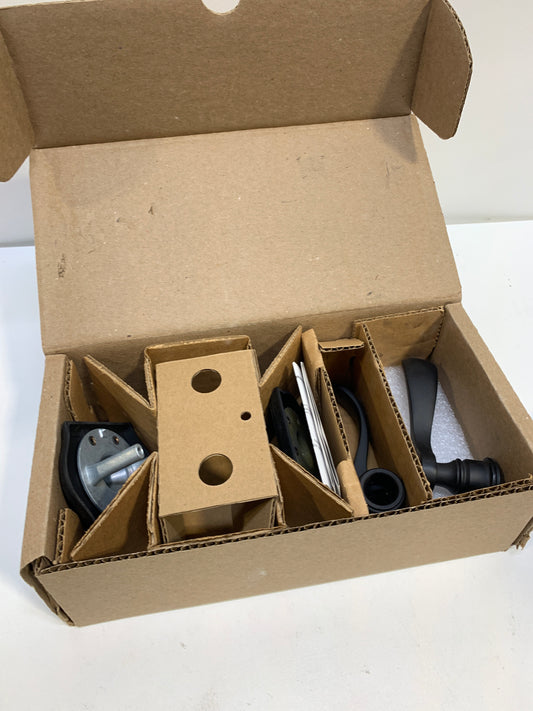 Scratch Baldwin FD.CUR.TAR Curve Non-Turning Two-Sided Through-Door Dummy Door Lever Set