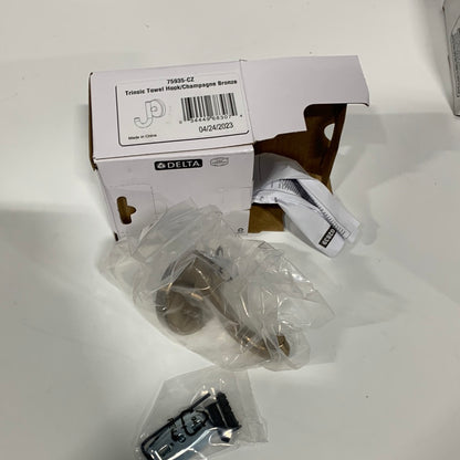 Delta 75935 Trinsic Single Robe Hook Champagne Bronze