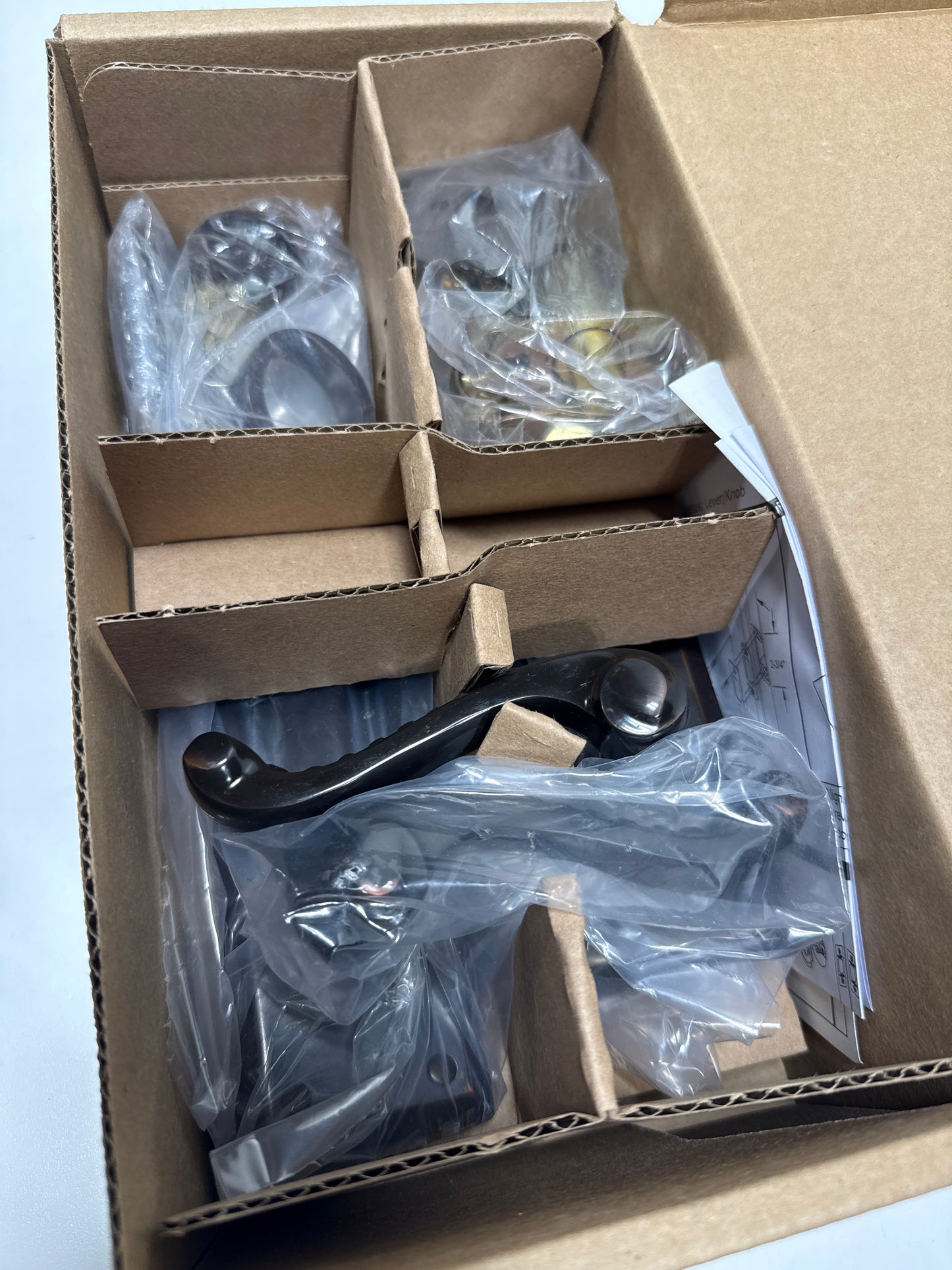 Emtek Link Emtek Passage Single Keyed, Sideplate Locksets Quincy 3-5/8'' Center to Center Keyed, Rope Lever, LH, US10B SKU: 8080RLLHUS10B