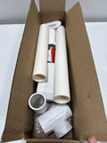 Jacuzzi MF35959 Toe Tap Drain Assembly W/ Linear White - Z2