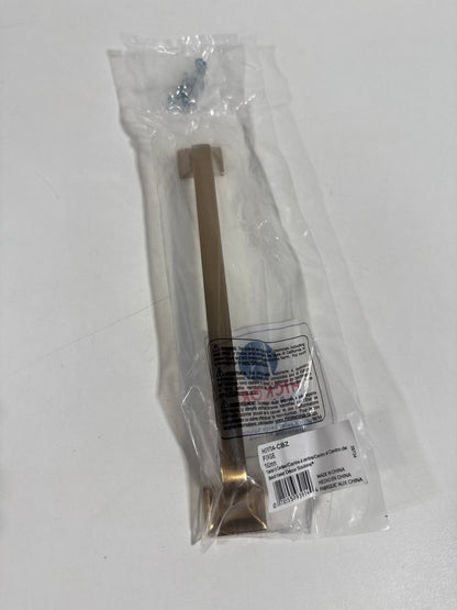 10 x Hickory Hardware 1 Pack Solid Core Kitchen Cabinet Pulls, Luxury Cabinet Handles, Hardware for Doors & Dresser Drawers, 7-9/16 Inch (192mm) Hole Center, Champagne Bronze, Forge Collection