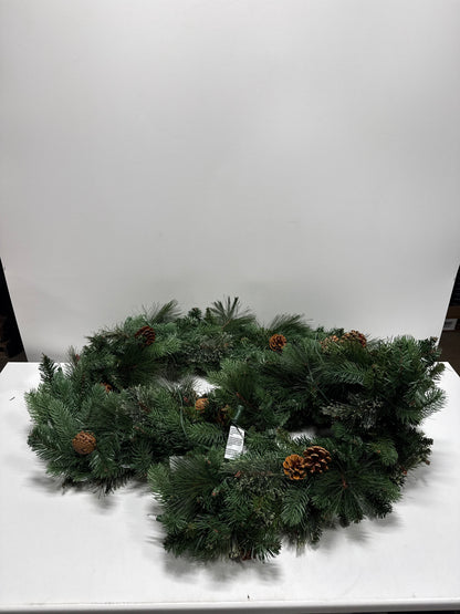 Kirkland 2.7 m (9 ft.) Pre-lit Garland with 90 Dual Colour LED Lights - *Christmas & Seasonal