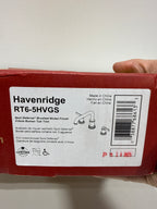 Havenridge 2-Handle Tub Trim Kit in Spot Defense Brushed Nickel (Valve Not Included)