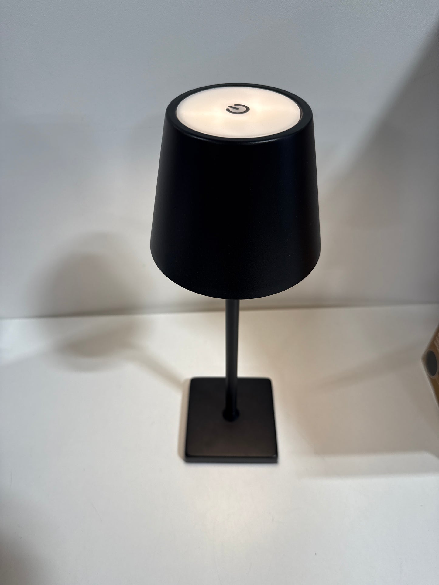 Mikasa Cordless Rechargeable 1 Table Lamp - Black