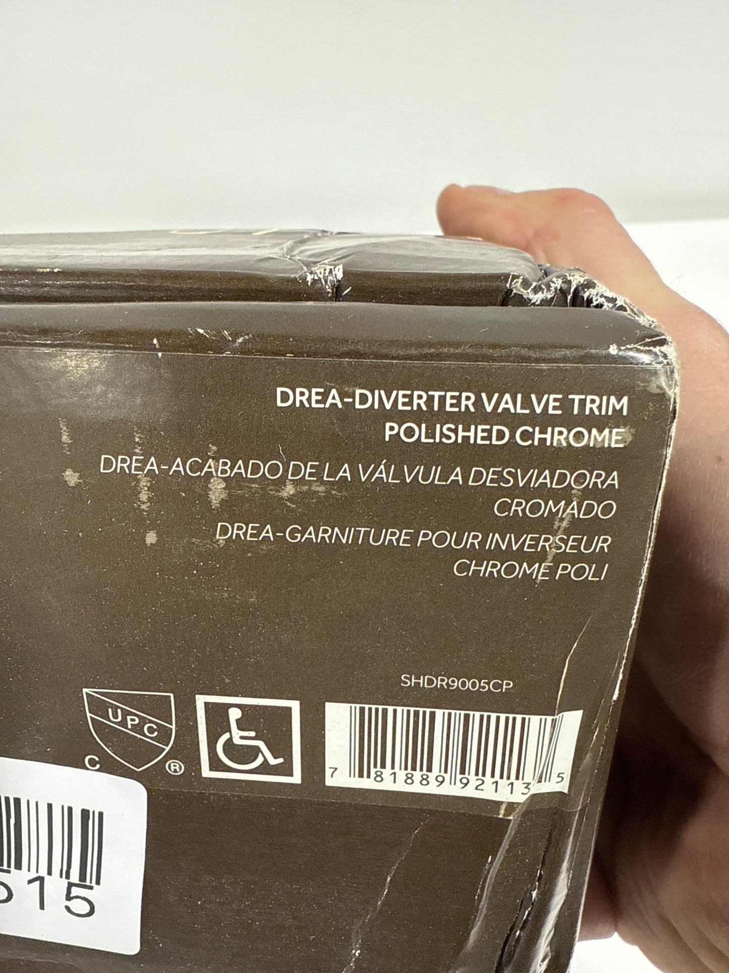 Signature Hardware 953921 Drea 6 Function Diverter Valve Trim Only with Single Lever Handle - Less Rough in Chrome