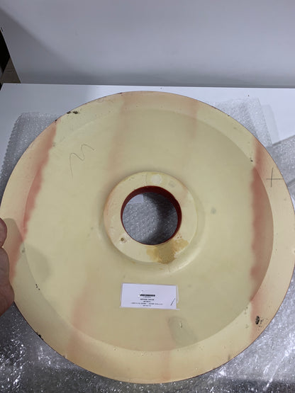 Ekena Millwork CM20BE1BMF Berkshire Ceiling Medallion fits Canopies up to 6 3/8, Brushed Mahogany